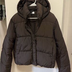 H&M Brown Puffer Jacket